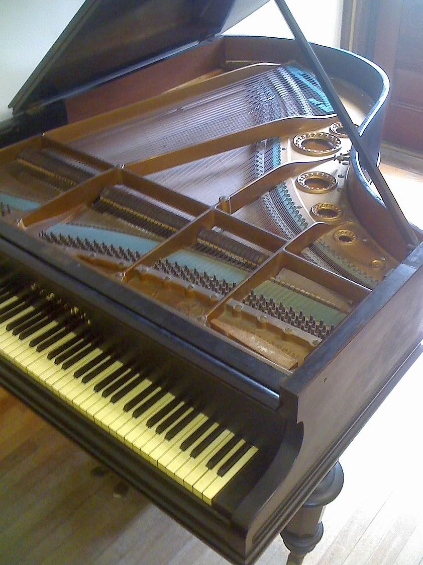 1892 Bechstein piano in the Frederick Collection